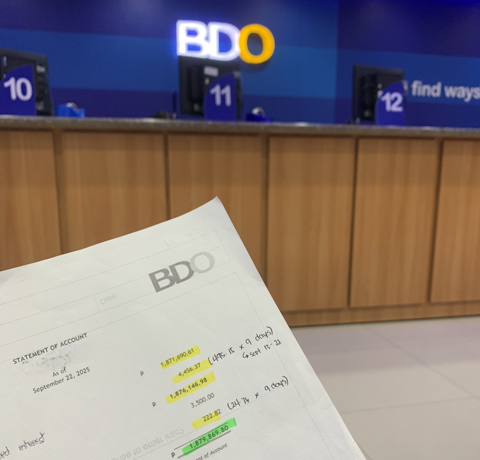 BDO home loan